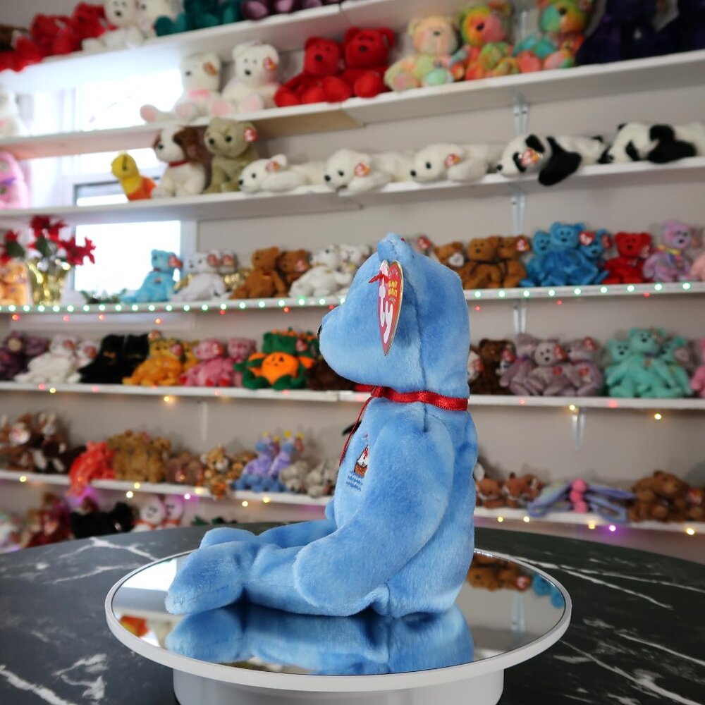 TY Beanie Baby - Nina the Bear (Internet Exclusive) | MWMT Mint Tags | Retired - Picture 6 of 16